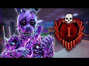 High Level Springtrap Gameplay - Dead by Daylight (No Commentary)