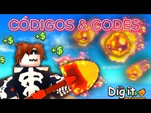 ⚠️ UPD ☄️ NOVOS ⚠️ CÓDIGOS DIG IT | CÓDIGOS CAVE-O | ROBLOX | DIG IT CODES | DIG IT GAMEPLAY | 2025