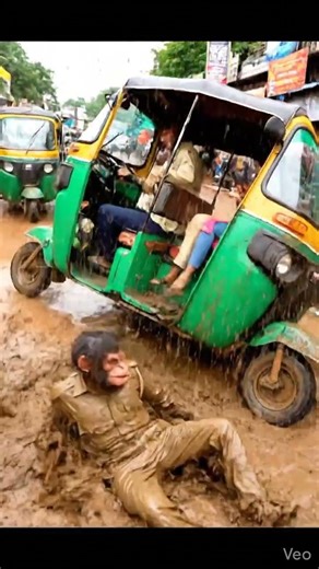 #Gulabi_ladki_ne_marva_dala_re 😁... #like #subscribe #comment #funny #bandar #vlogs