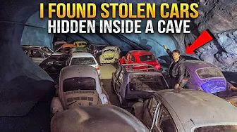 Des centaines de voitures oubliées dans la montagne