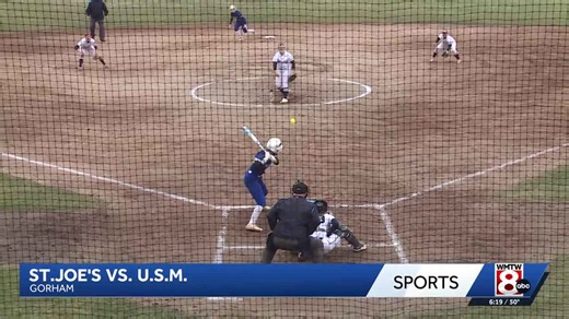 St. Joe's tops USM on softball diamond