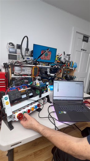 Programming the OPTA PLC #automation #electronics #technology #viral #