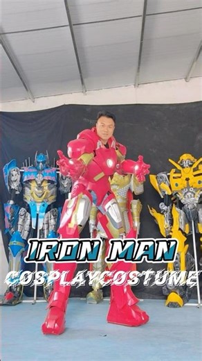 WEARABLE IRON MAN MECHA ARMOR #cosplay #costume #ironman #robot #original #entertainment #shorts