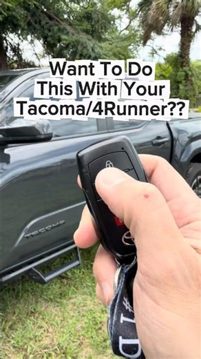 2024 Toyota Tacoma/4Runner Hack with Carista - Windows Down Key Fob #tacoma #4runner #hack #mod