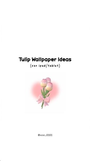 Tulip Wallpaper Ideas🌷#wallpaper #tulip #pinterest #views #fyp #trending #viral #cute #pink #explore