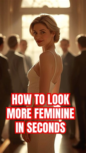 How To Look More Feminine In Seconds 👑