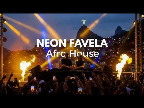Brazil Afro House 🌍 Neon Favela | Tribal Soul