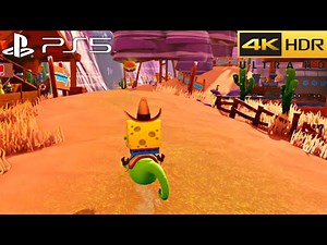 SpongeBob SquarePants The Cosmic Shake (PS5) 4K 60FPS HDR Gameplay - (100% Full Game)