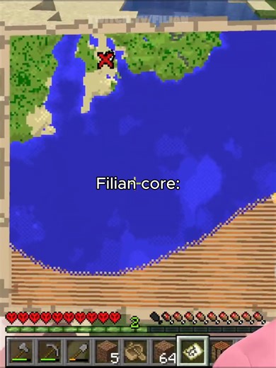 Filian Discovers Treasure While Dancing in Minecraft