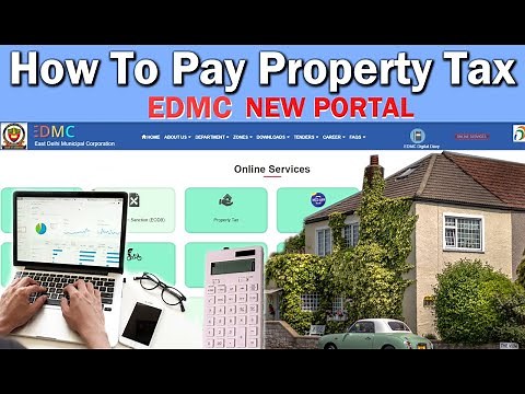 MCD Property Tax Online | EDMC Property Tax | Create UPIC ID | How to Pay MCD Property Tax