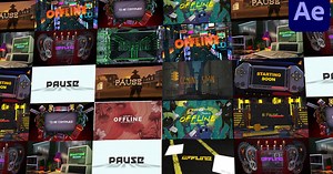 Looped Backgrounds | Web • Twitch • Youtube • Live | Part 2