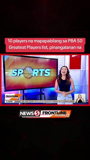 10 Players na Nakuha sa 50 Greatest Players ng PBA