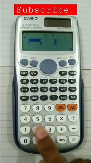 Matrix solution #rgpv |scientific calculator|Casio fx-991es plus