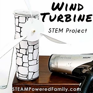 Wind Turbine Project for Kids