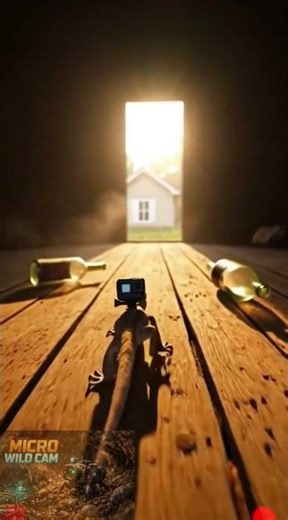 Smallest Spy in the World? Lizard GoPro POV in High-Security Room!