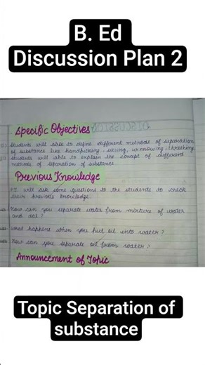 Bed lesson plan #science #Bed#lessonplan #lessonplanforbed #scienceeducation
