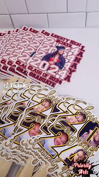 Custom Graduation Fans for 2025 Celebrations