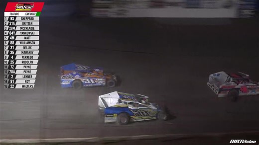 Matt Sheppard moved one step closer to a significant Super DIRTcar Series milestone at Thunder Mountain Speedway back in May. “Super Matt” beat Peter Britten to Turn 1 on the race’s opening lap and never relinquished the position, leading every lap to win the Natural 77 honoring Dale Planck, and earning his 99th career Series win. The victory Brought Sheppard within one win from joining Brett Hearn as the only two drivers to earn 100 Series triumphs. It was also his first championship season top