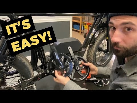 Electric Bike Repair: "How to Change a Crank Arm and Chainring"