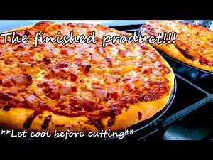 Easy Homemade Pizza (4K) - Tutorial!