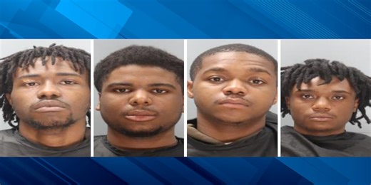 Deputies: Victim robbed at gunpoint at Columbia Mall while with newborn, 4 charged