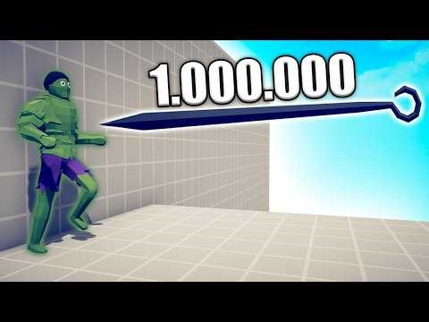 2.000.000 DAMAGE SKEWER vs EVERY BOSS - TABS | Totally Accurate Battle Simulator 2026