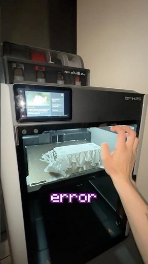 This real life size Minecraft dog gave an error while 3D printing