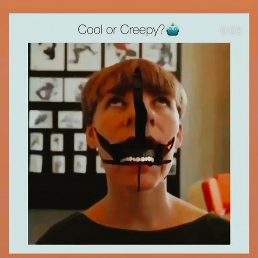 Cool or Creepy🤗🤗 #gadgets#amazingtechnology #robot