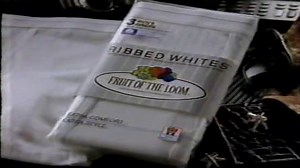1991 Fruit of the Loom TV Ad (Ribbed Whites?)