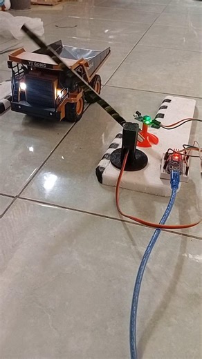 miniatur palang pintu arduino nano sensor ir #arduinoproject #diyhandmade #elektronik #kreatif