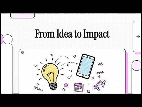 Module 1 (Concept) : From Idea to Impact | Project Management [Audio Book Illustration]
