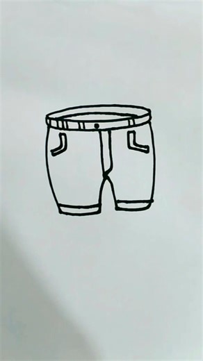 easy shorts pend drawing 🩳🩳