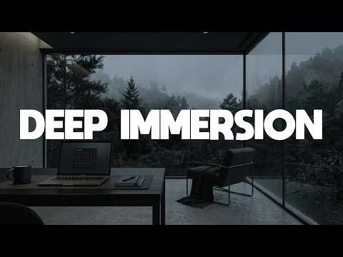 🌲 Deep Forest Office | Deep Work Ambient Music for Immersive Focus