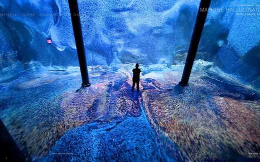 【分享】Refik Anadol沉浸式程序视觉作品 - MACHINE HALLUCINATION