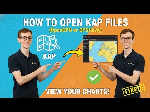 Opening KAP Files (OpenCPN or GPSNavX)