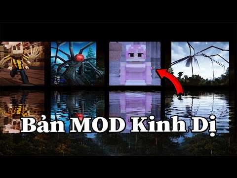 Thử Thách Chơi Những Bản Mod Kinh Dị Nhất Trong Minecraft 😱