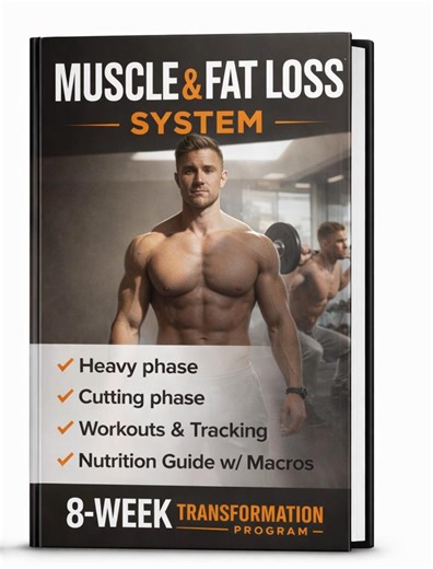 8-week Workout Plan PDF to Lose Fat & Build Muscle - Etsy Canada