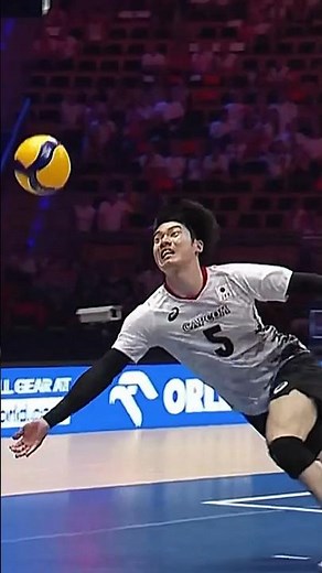 Team Japan showcases an epic rally 🔥 #epicvolleyball #volleyballworld #volleyball