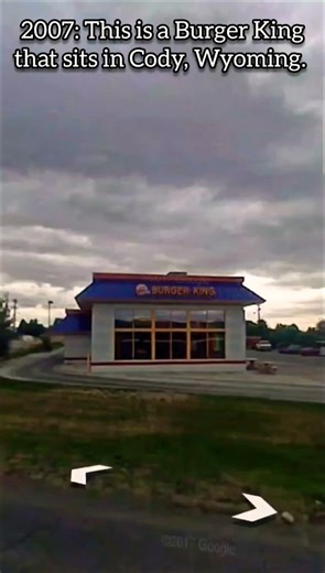 This ABANDONED Burger King 🍔🤴 in Cody, Wyoming IS GONE FOREVER! #shorts