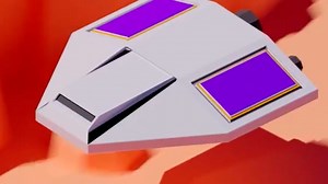 Spaceship, Mars, Planet. Free Stock Video