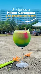 La mejor parte de venir a Hilton Cartagena, son los refrescantes cócteles que puedes degustar. Querrás más de uno. 🙈 Reserva tu estadía y descubre la magia de los sabores, paisajes y nuestro excelente servicio. __ The best part of coming to Hilton Cartagena is the refreshing cocktails you can try. You will want more than one. 🙈 Book your stay and discover the magic of the flavors, landscapes and our excellent service. #paradise #goals #relax #Vacations #hotel #travel #beach #petfriendly #beach