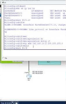 6.How to Creat Sub Interface in CISCO Router? | CCNA lab