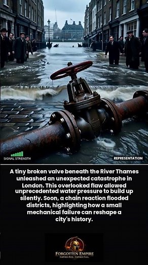 When a Single Broken Valve Sparked the Great London Flood of 1928