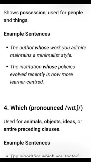 Relative Pronouns In One Minute | Learning English Grammar