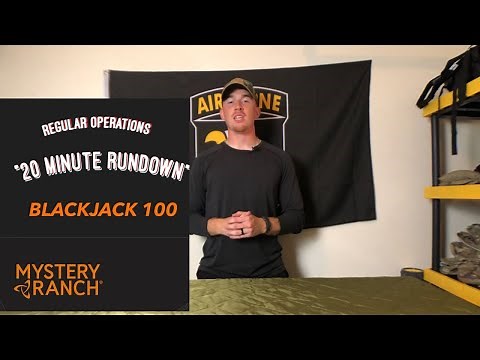 REGULAR RUNDOWN: MYSTERY RANCH BLACKJACK 100