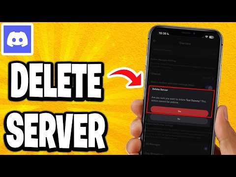 How To Delete Discord Server