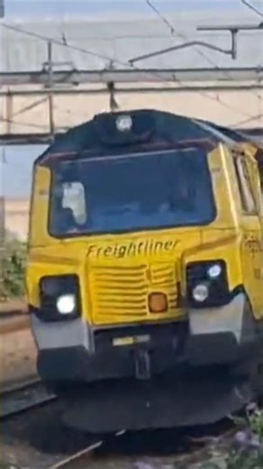Freightliner Class 70 010 Screaming Through Lichfield Trent Valley