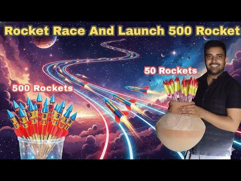 350 Diwali Rockets Launched at Once! The CRAZY Result (Diwali 2025 Firework Show)