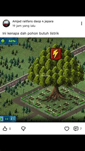 Pohon keramat warga TheoTown.... 😂 #theotown #theotownindonesia #memes