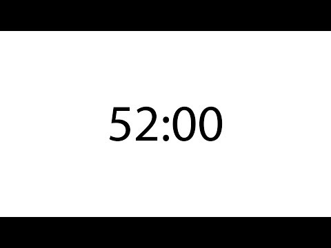 Professional 52 minute | 52:00 timer